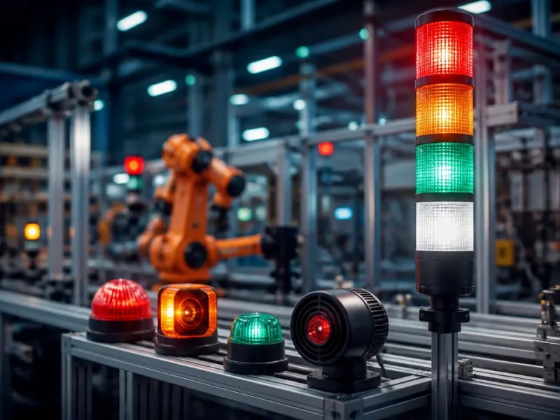 تجهیزات سیگنال‌دهی Signaling Devices لیوِزه برای نمایش وضعیت ماشین و فرآیند